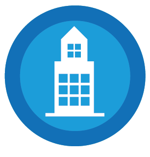 high rise building icon